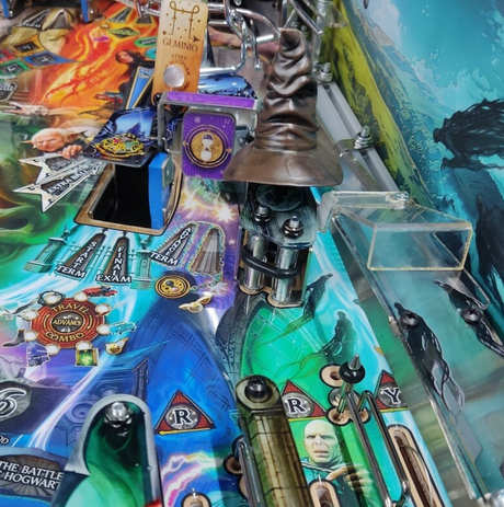 Harry Potter Pinball Anti Stuck Plastic- Right