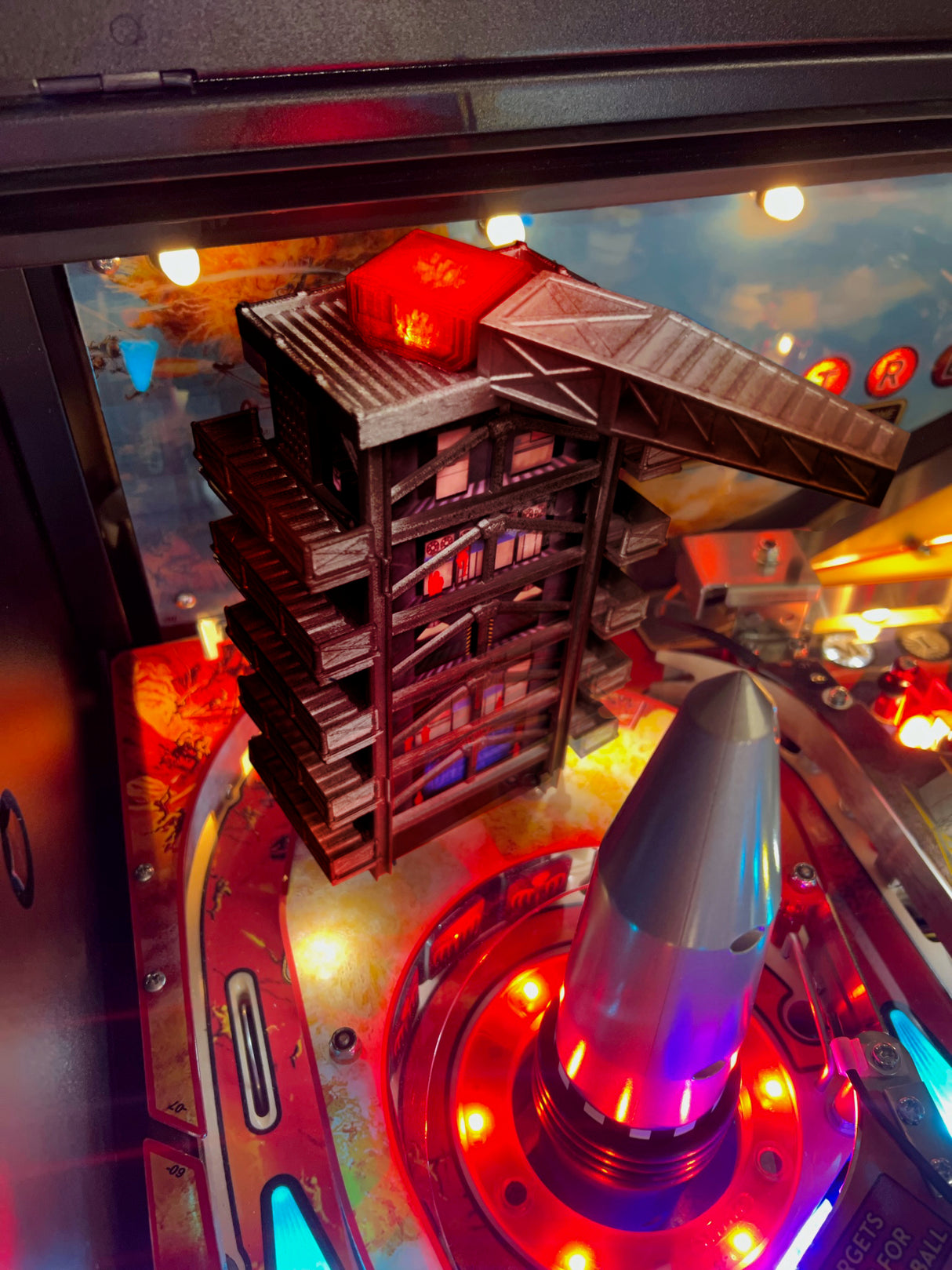 James Bond 007 Pinball Rocket Scaffolding Upgrade Pro