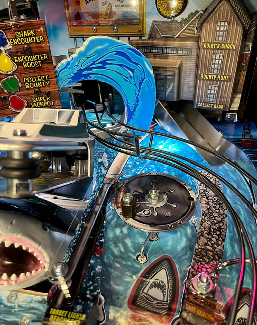 Jaws Pinball Left Ramp Wave Mod PREM/LE – Mezel Mods Jaws Pinball Left Ramp Wave Mod PREM/LE – Mezel Mods