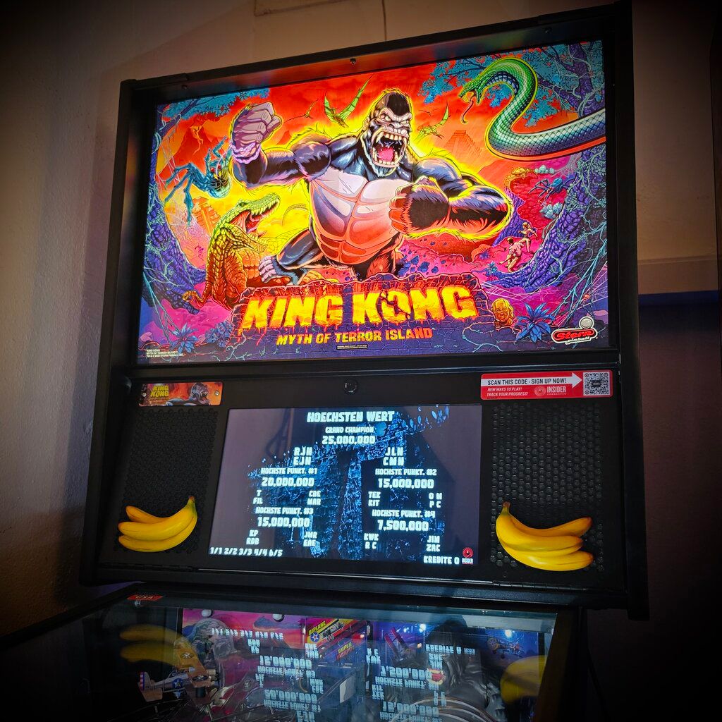 King Kong Pinball Banana Mod