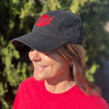 Mezel Mods Red Logo Dad Hat