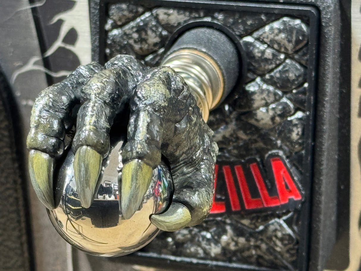 Godzilla 70th Pinball Magna Grab Shooter Rod and Plate