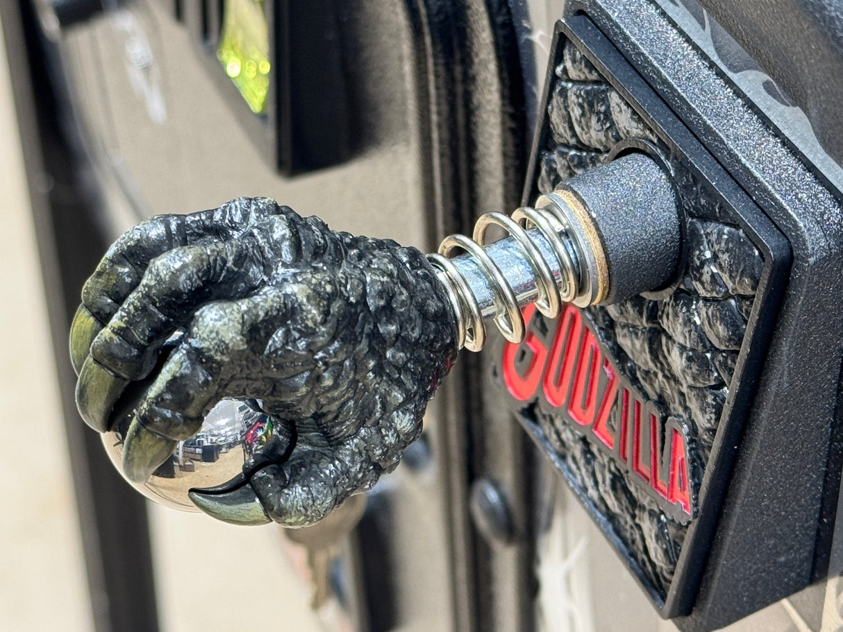 Godzilla 70th Pinball Magna Grab Shooter Rod and Plate