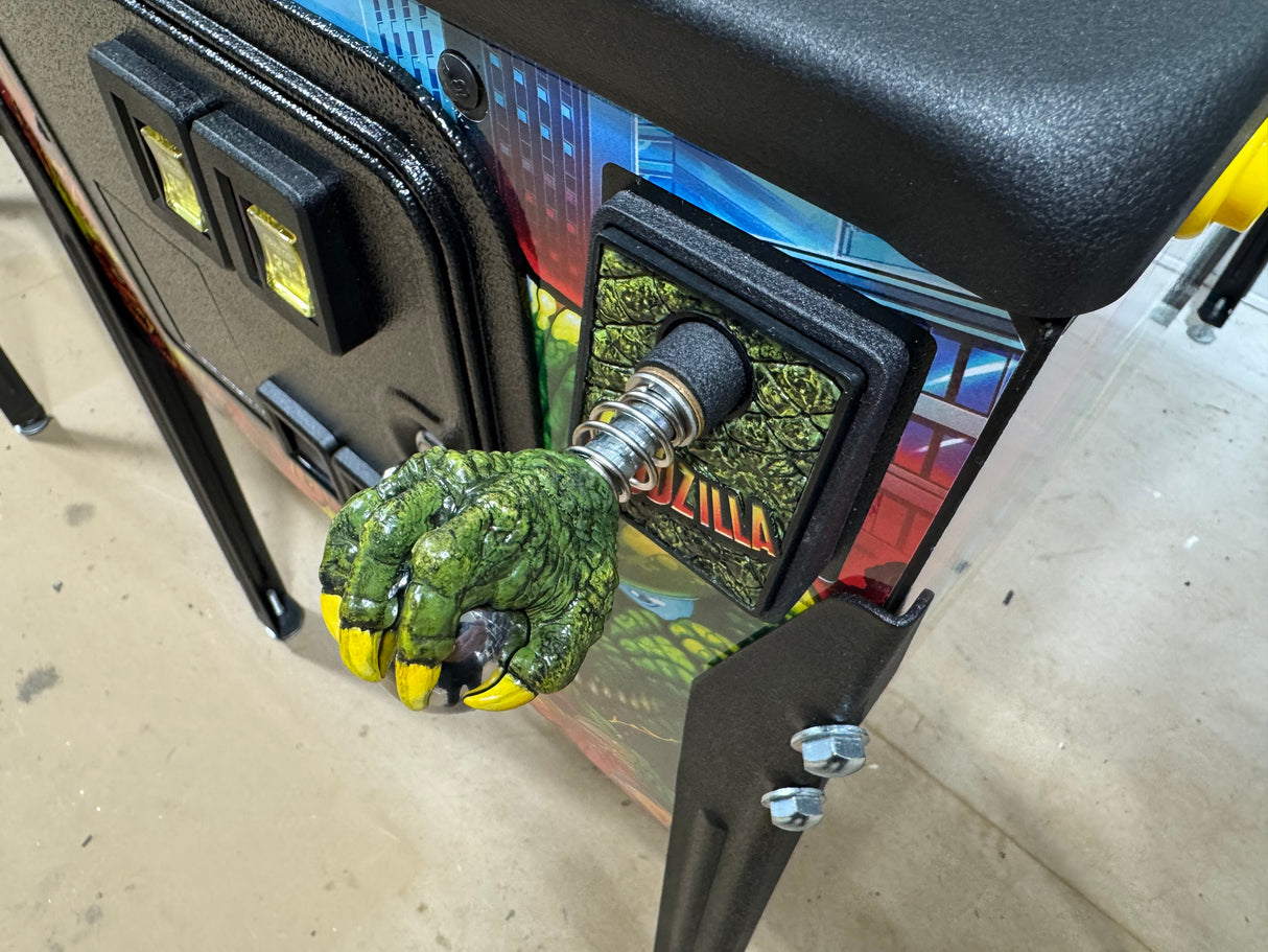 Godzilla Pinball Magna Grab Shooter Rod and Plate