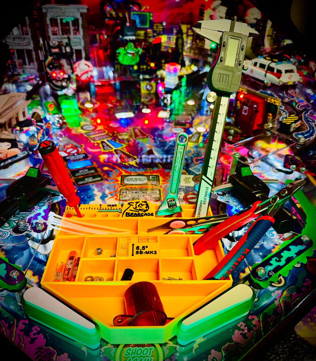 Playfield Service box by Bearcade