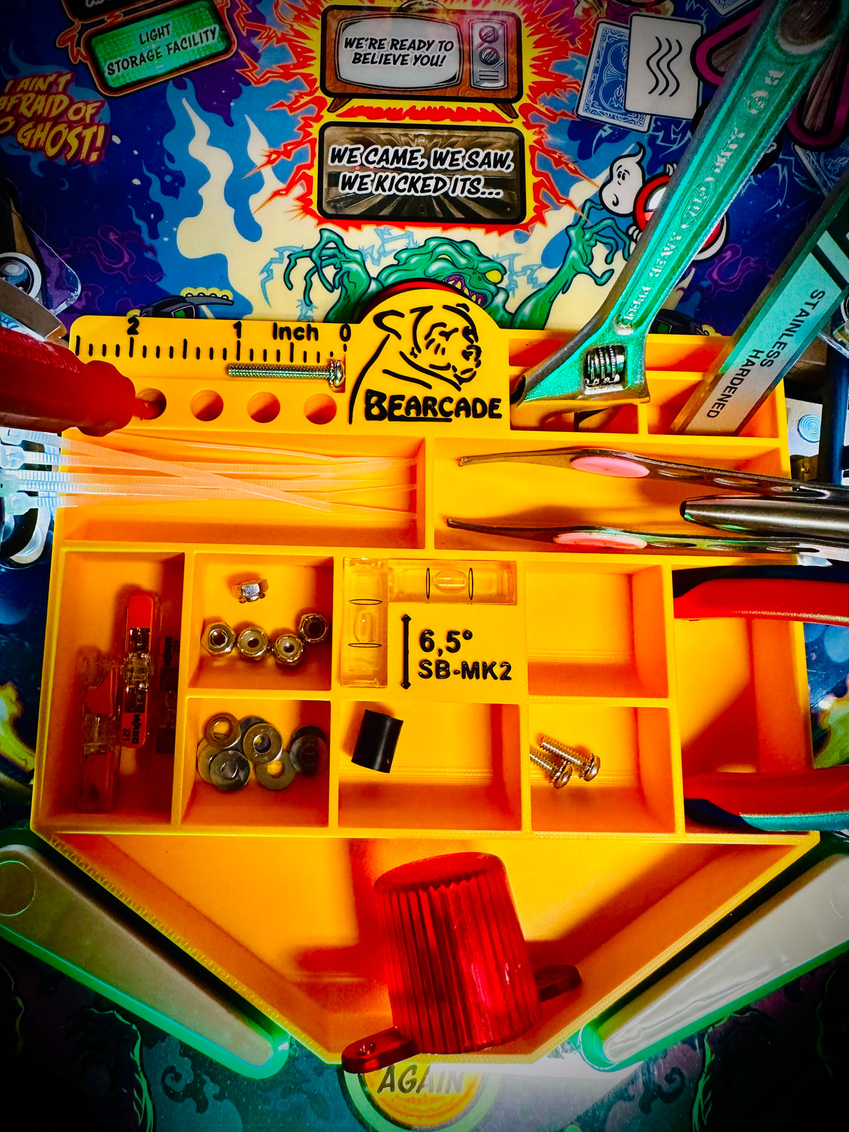 Playfield Service box by Bearcade