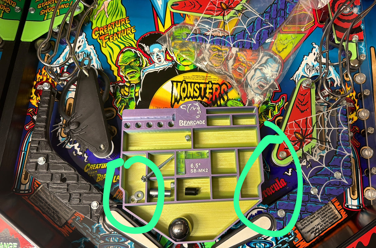 Playfield Service box by Bearcade