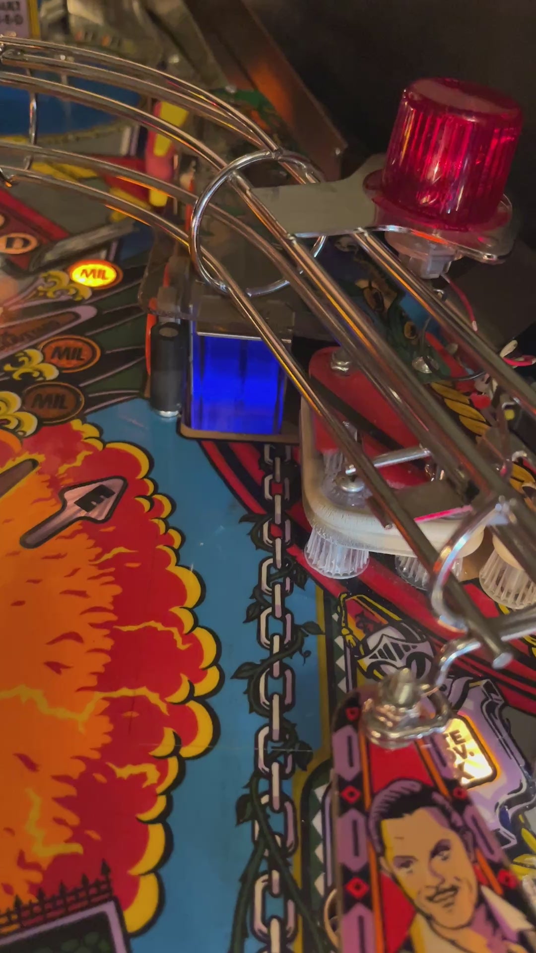 The Addams Family Pinball Swamp Scoop Illumination – Mezel Mods