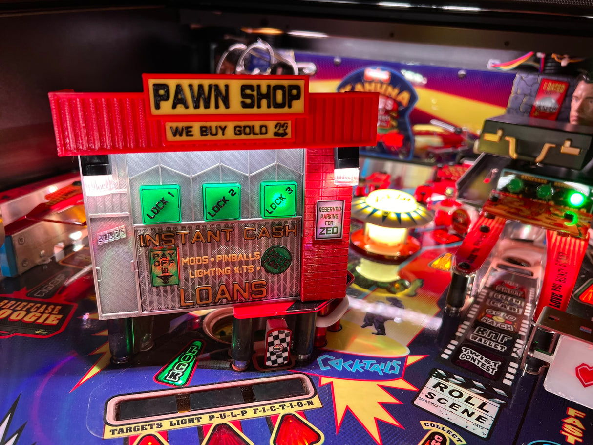 Pulp Fiction Pinball Pawn Shop