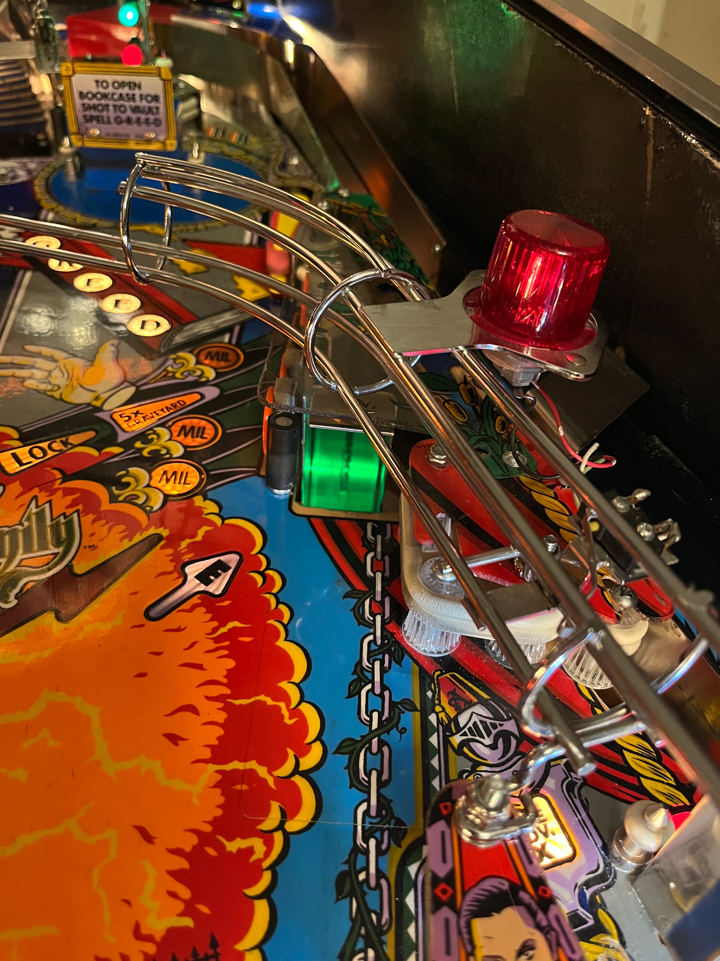 The Addams Family Pinball Swamp Scoop Illumination – Mezel Mods