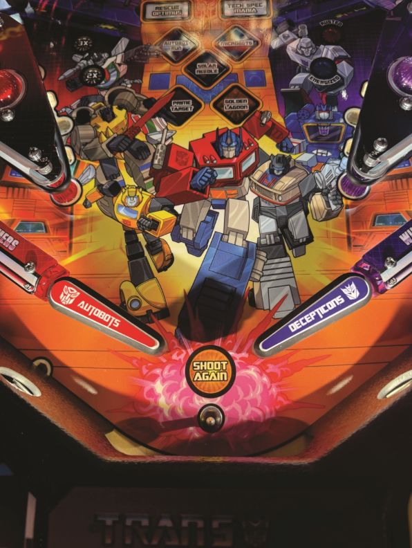 Transformers Pinball More than Meets the Eye Flipper Bat Toppers