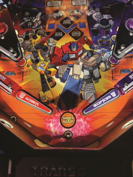 Transformers Pinball More than Meets the Eye Flipper Bat Toppers