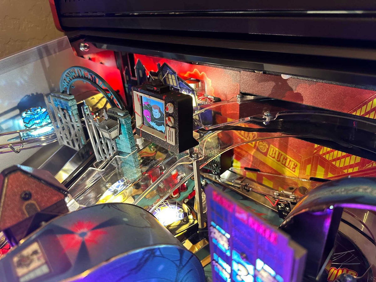 Pinball Mini Display Mod Venom Pinball TV Video Display|Mezel Mods