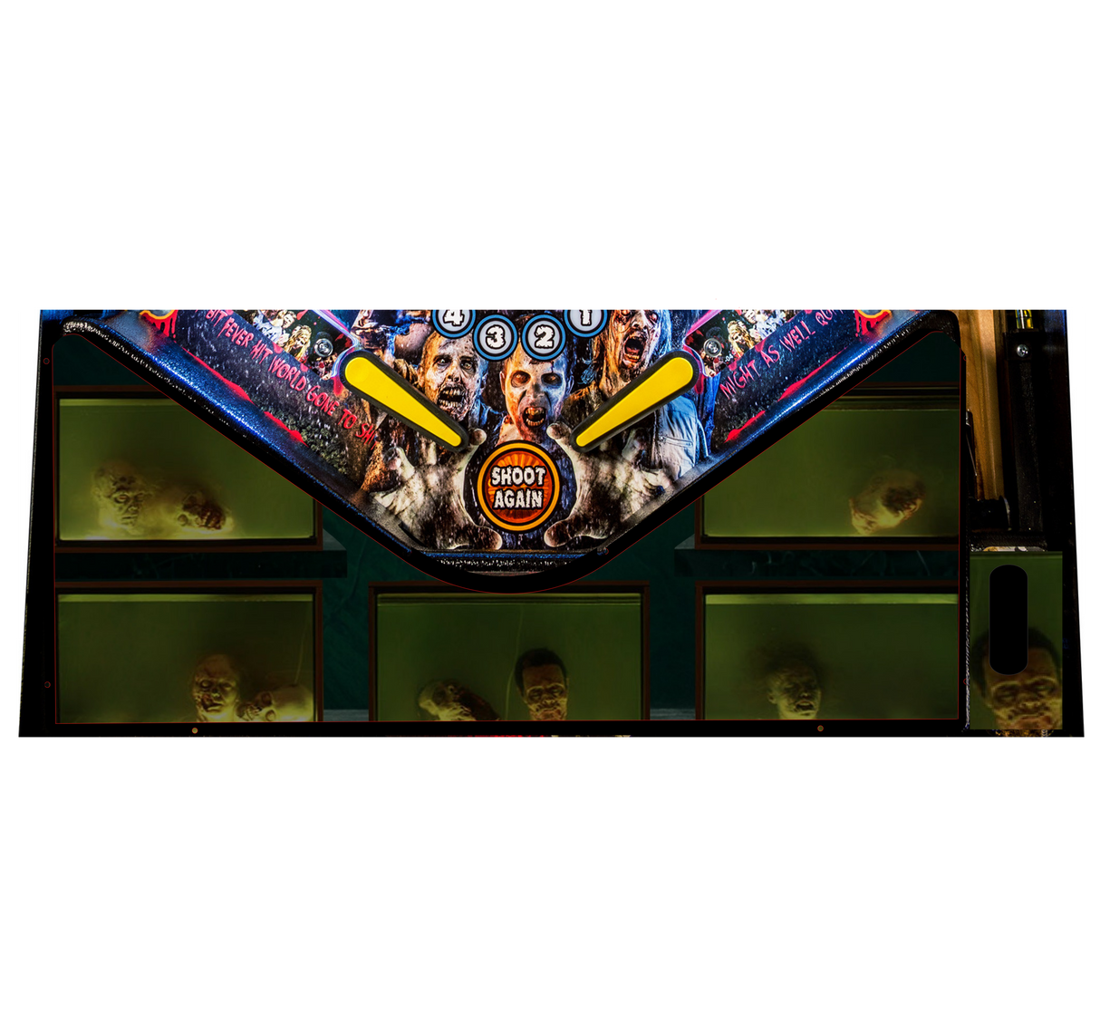 The Walking Dead Pinball Fish Tanks Lighted Apron