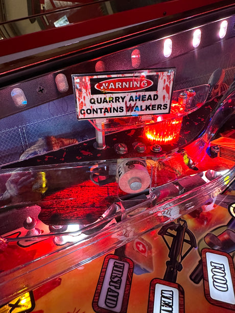 Walking Dead Pinball Remastered Quarry Sign
