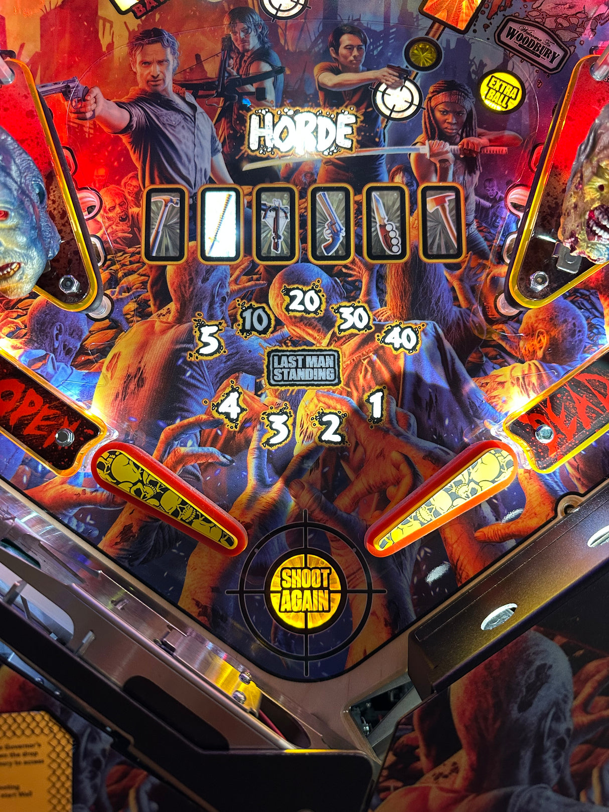 Pile of Skulls Flipper Bats (set of two)