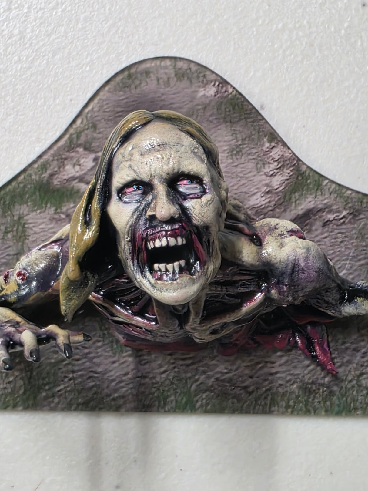 Walking Dead Remastered Bicycle Girl 3D Sign
