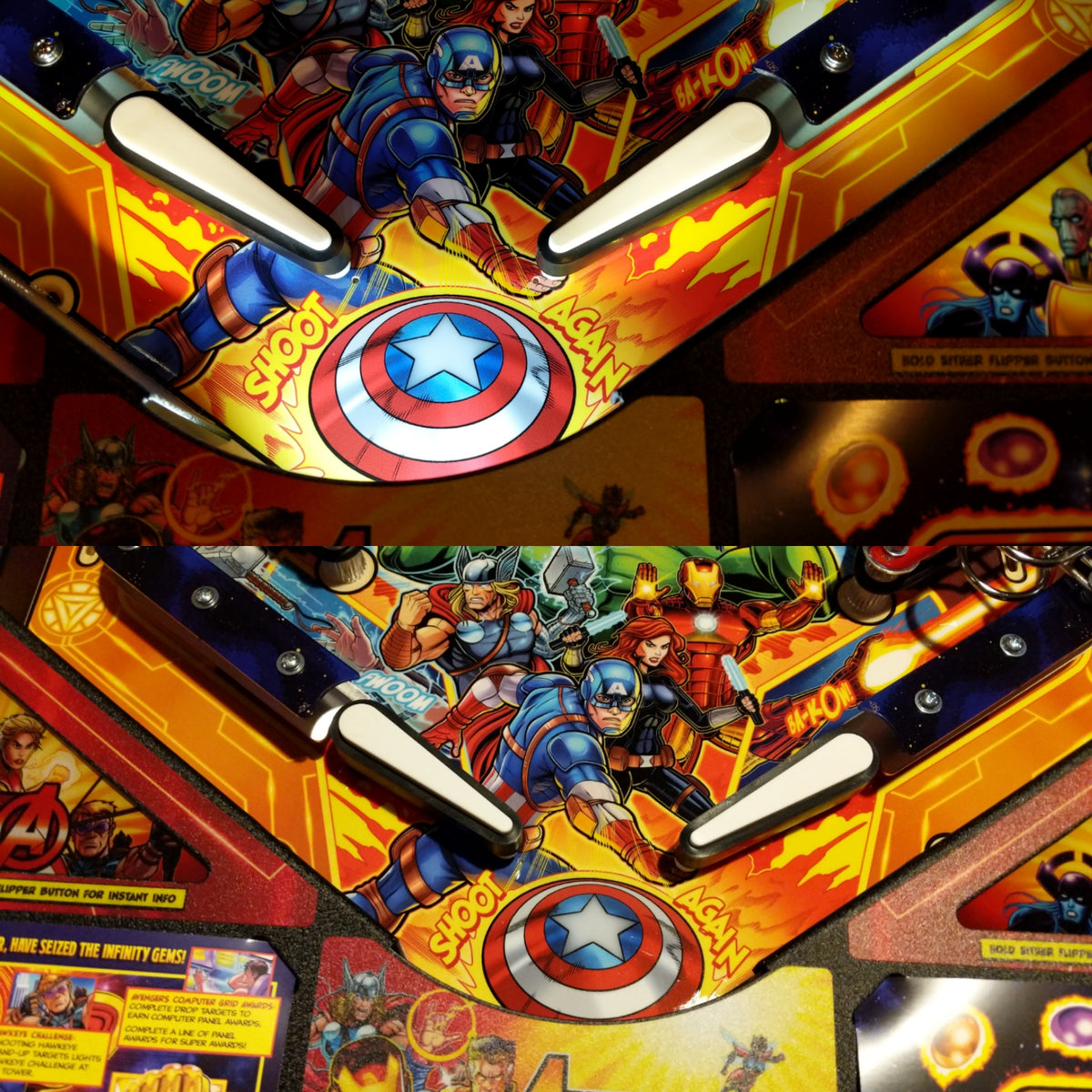 Pinball Trough Avengers Infinity Quest Pinball Trough Light Kit – Mezel Mods