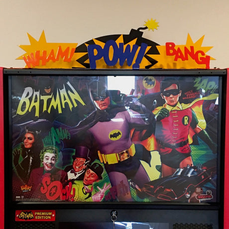 Batman 66 Pinball Silhouette Topper