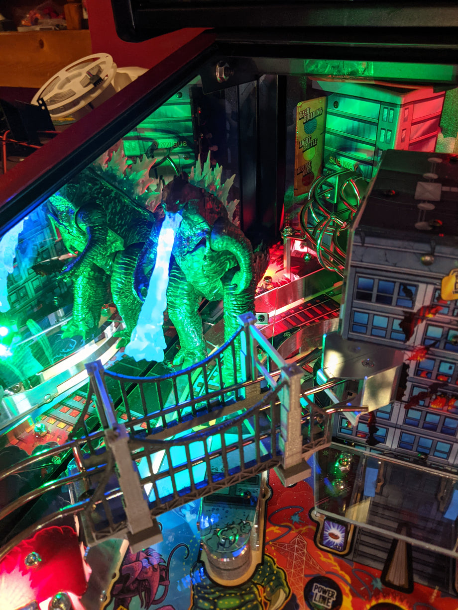 Glitch Bar in Ft Laud Pinball Tournament +Godzilla Launch Party