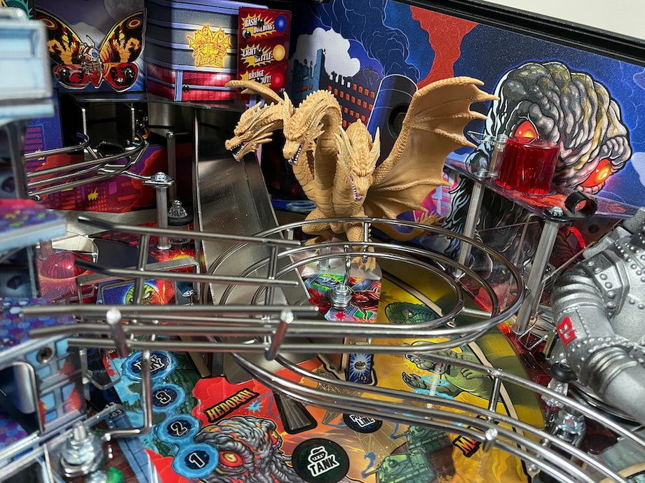 Godzilla Pinball UFO Pop Bumper – Mezel Mods