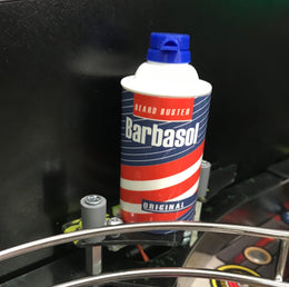 Jurassic Park Pinball Barbasol Can