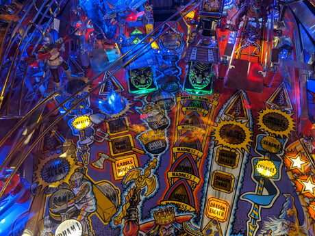 Medieval Madness Pinball Remake Troll Illumination