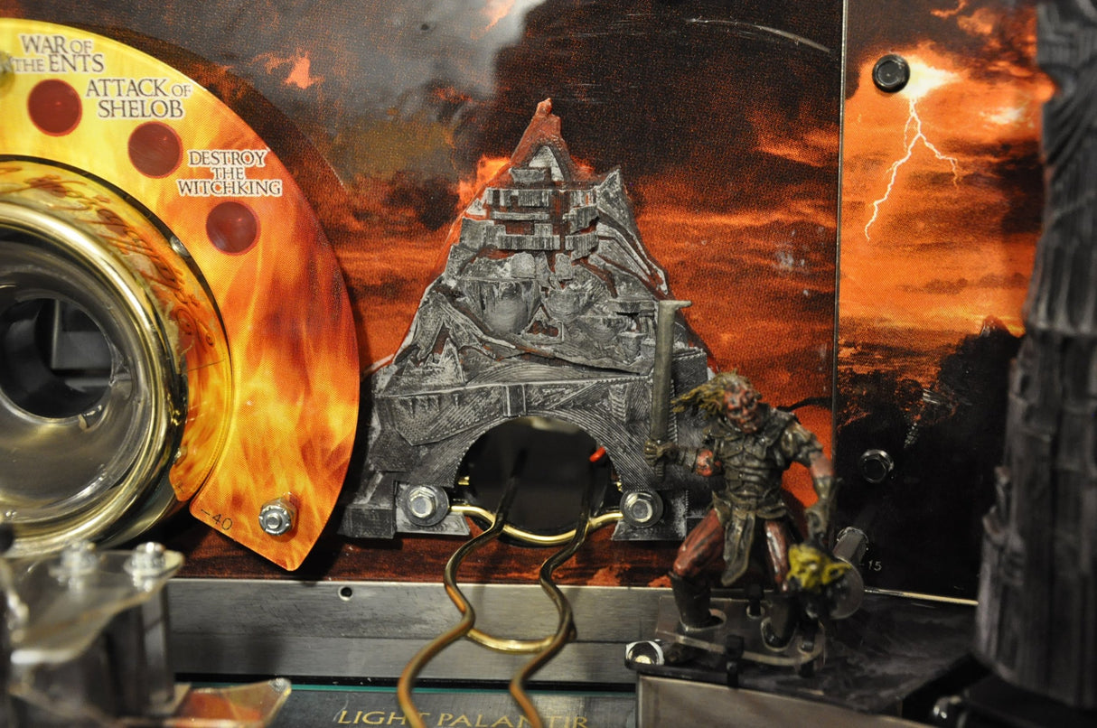 Lord the Rings Pinball Mt. Doom Volcano