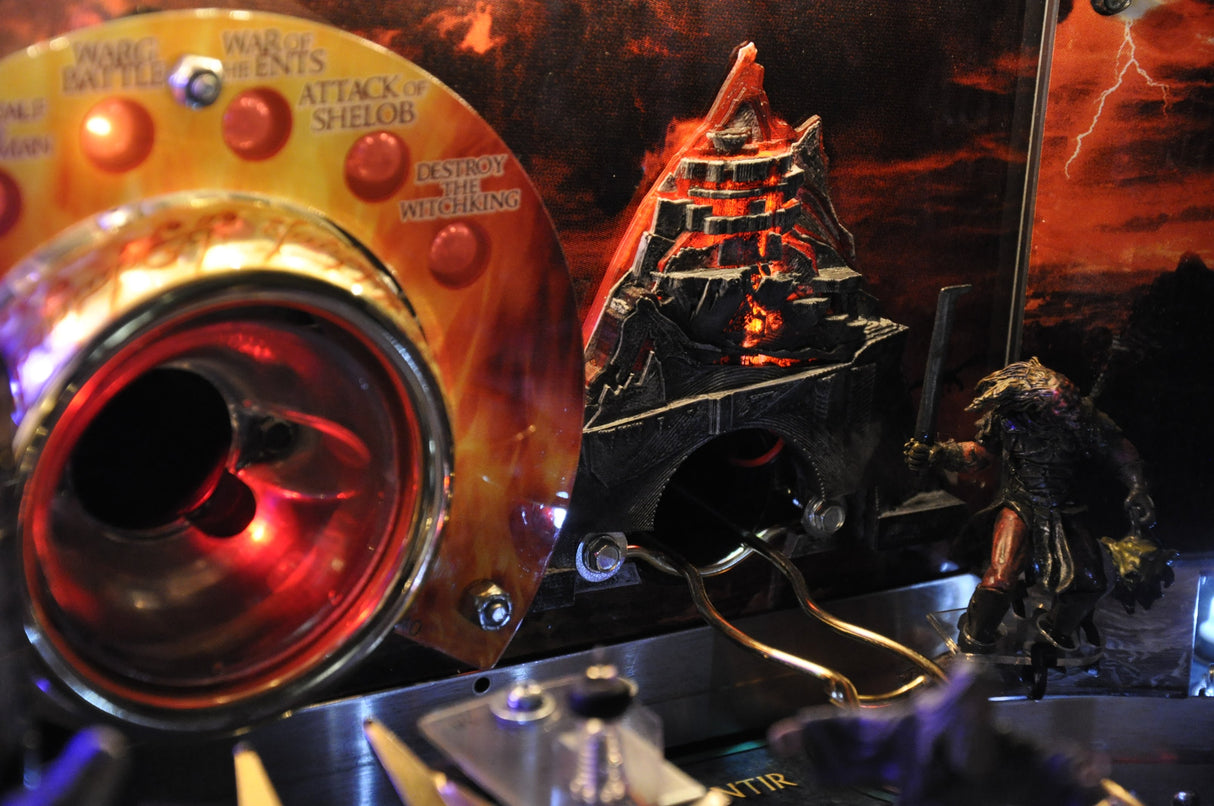 Lord the Rings Pinball Mt. Doom Volcano