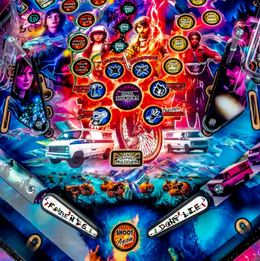 Friends Don't Lie Pinball Flipper Bat Toppers