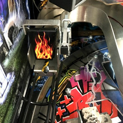 Stern Pinball Flame Gate Assembly Cover - Mezel Mods
 - 1