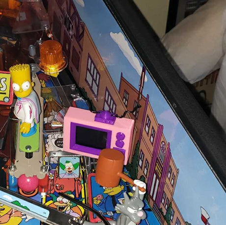 Simpsons Pinball Party TV Video Display Mod