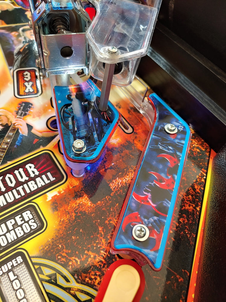 AC/DC Pinball Color Guard Protectors – Mezel Mods | Pinball Accessories