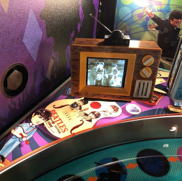 Beatles Pinball TV Video Display Mod