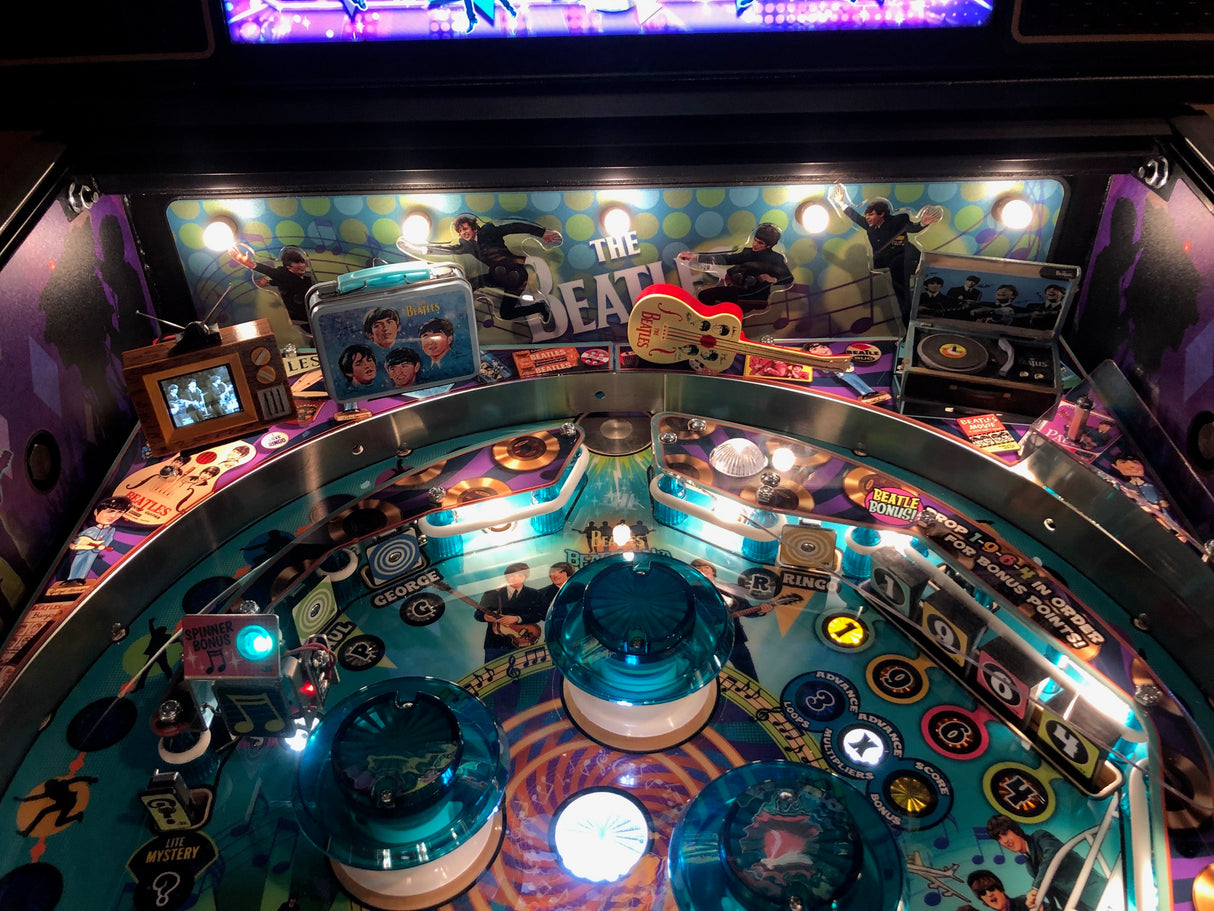 Beatles Pinball TV Video Display Mod