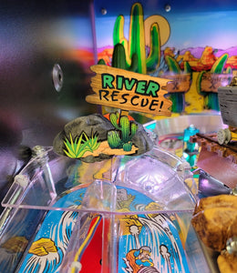 Cactus Canyon River Rescue Sign