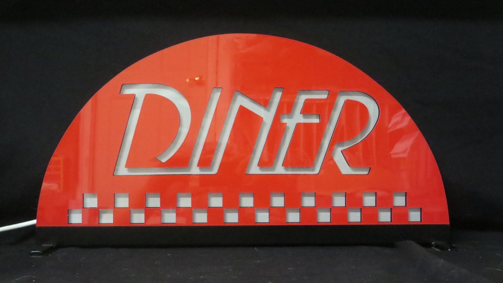 Diner Pinball Topper