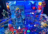 Godzilla Pinball Backboard Skyline Illumination
