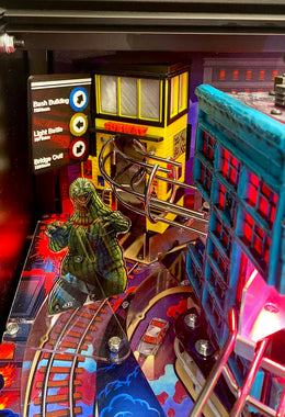 Godzilla Pinball Subway Building and Sign Upgrade