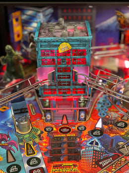 Godzilla Pinball Drake Building Upgrade- Pro