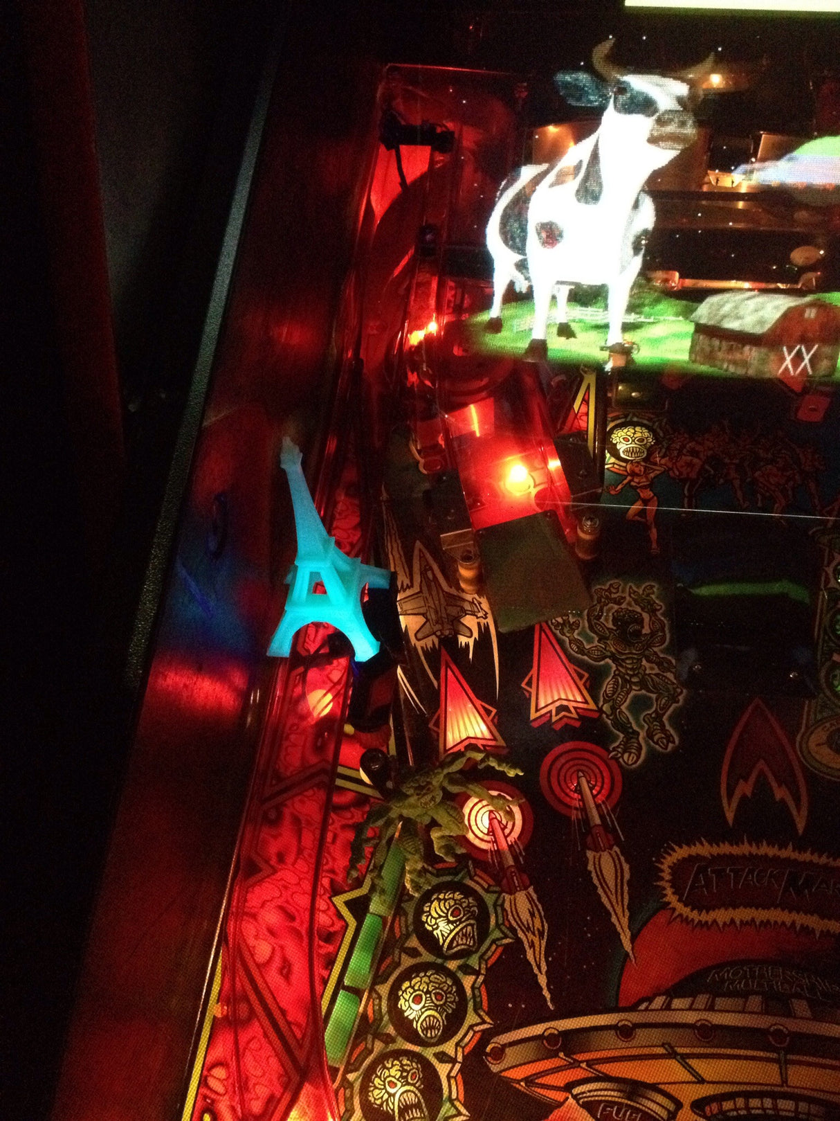 Revenge from Mars Pinball Eiffel Tower - Mezel Mods
 - 4