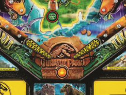 Jurassic Park Pinball Flipper Bat Toppers