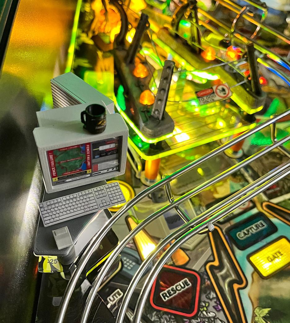 Jurassic Park Nedry Computer Jurassic Park Pinball Nedry's Computer – Mezel Mods