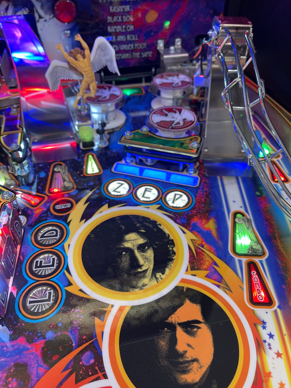 Led Zeppelin Pinball Drop Target Illumination