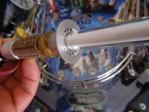 Star Wars Pinball Shooter Lane Lightsaber