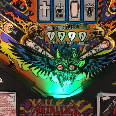 Pinball Trough Lighting Kit- Metallica - Mezel Mods
 - 1