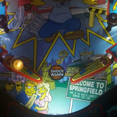 Pinball Trough Lighting Kit- Simpsons Pinball Party - Mezel Mods
 - 1