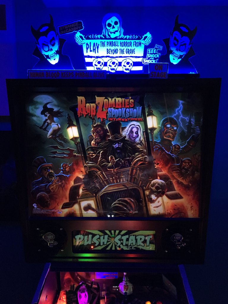 Rob Zombie Pinball Topper