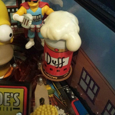 Simpsons Pinball Party Duff Beer Can Mod - Mezel Mods
 - 1