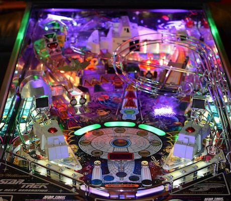Pinball Trough Star Trek the Next Generation Pinball Trough Lighting Kit – Mezel Mods